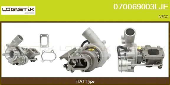 Turbocompresseur, suralimentation LGK 070069003LJE