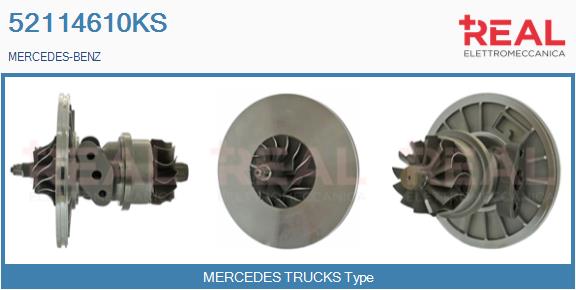 Groupe carter, turbocompresseur REAL 52114610KS