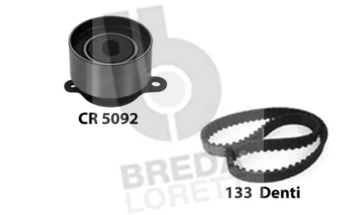 Kit de courroie crantée BREDA LORETT KCD0293