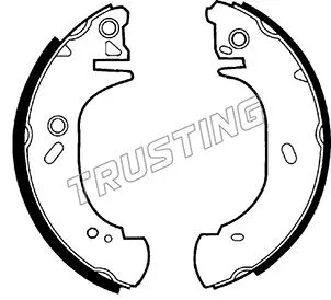 Jeu de mâchoires de frein TRUSTING 040.140