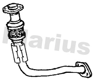 Tuyau d'échappement KLARIUS 110398