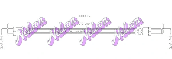 Flexible de frein KAWE H0885