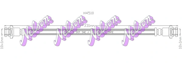 Flexible de frein KAWE H4510