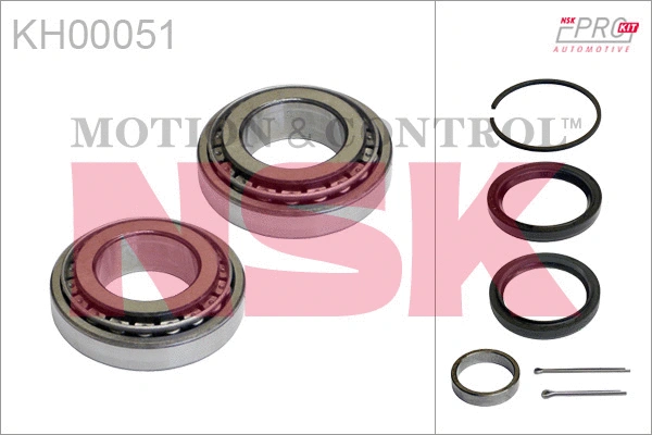 Kit de roulements de roue NSK KH00051
