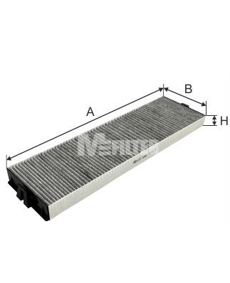 Filtre, air de l'habitacle MFILTER K 9050C
