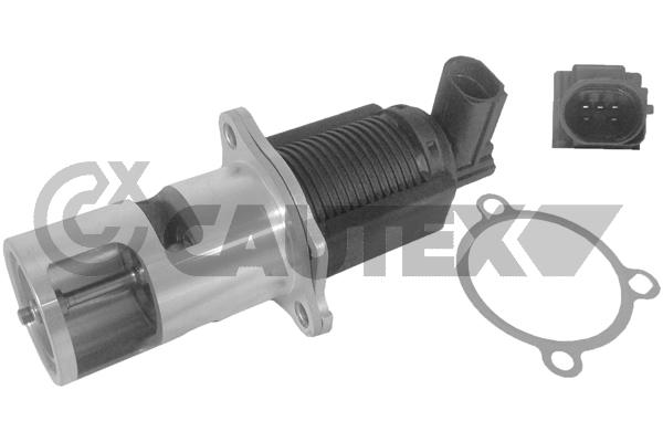 Vanne EGR, commande des gaz d'échappement CAUTEX 960027