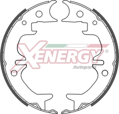 Jeu de mâchoires de frein AP XENERGY X50488