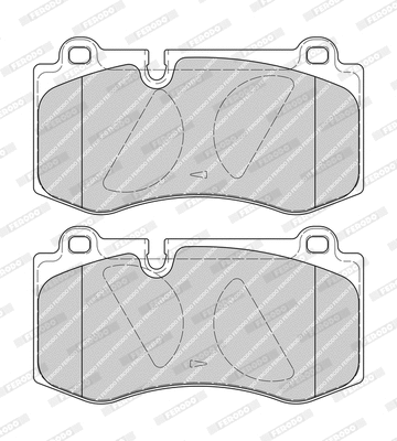 Kit de plaquettes de frein, frein à disque FERODO FDB4055-D
