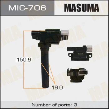 Bobine d'allumage MASUMA MIC-706