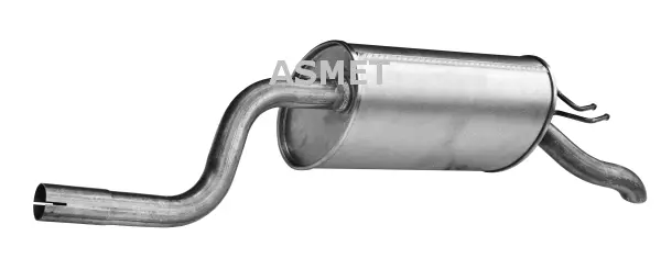 Silencieux arrière ASMET 16.043