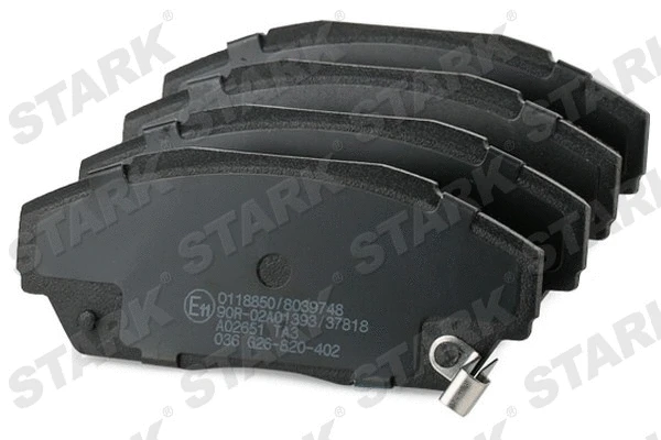 Kit de plaquettes de frein, frein à disque Stark SKBP-0011468