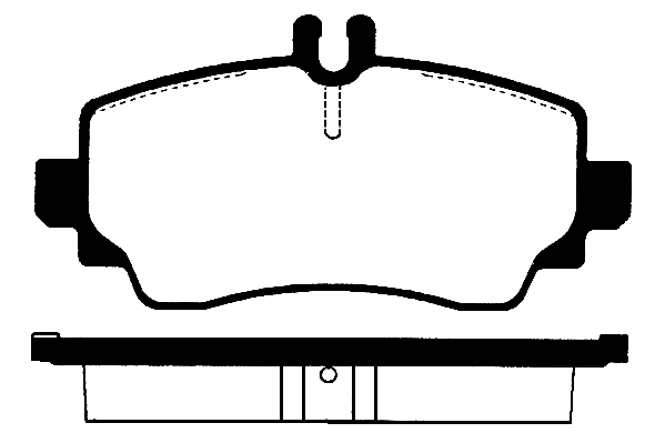 Kit de plaquettes de frein, frein à disque RAICAM RA.0656.0