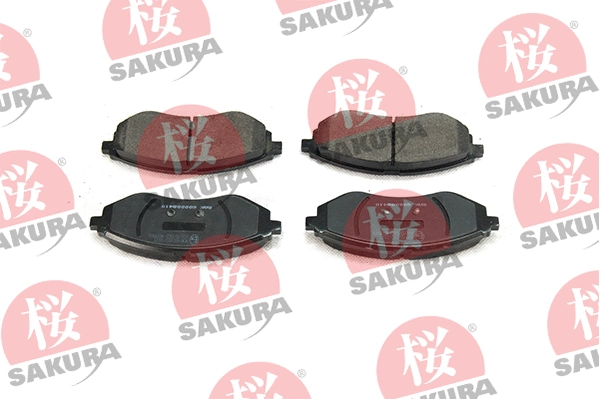 Kit de plaquettes de frein, frein à disque SAKURA 600-00-8410