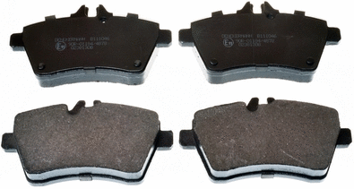 Kit de plaquettes de frein, frein à disque DENCKERMANN B111046