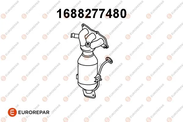 Catalyseur en coude EUROREPAR 1688277480