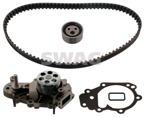 Pompe à eau + kit de courroie crantée SWAG 60 94 5102