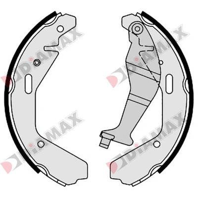 Jeu de mâchoires de frein DIAMAX N01350