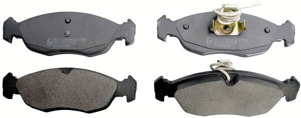 Kit de plaquettes de frein, frein à disque DENCKERMANN B110598