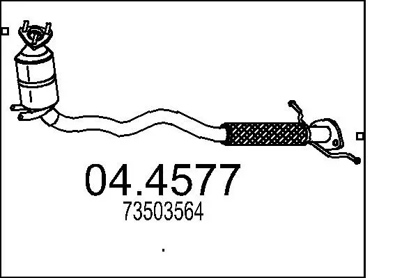 Catalyseur MTS 04.4577