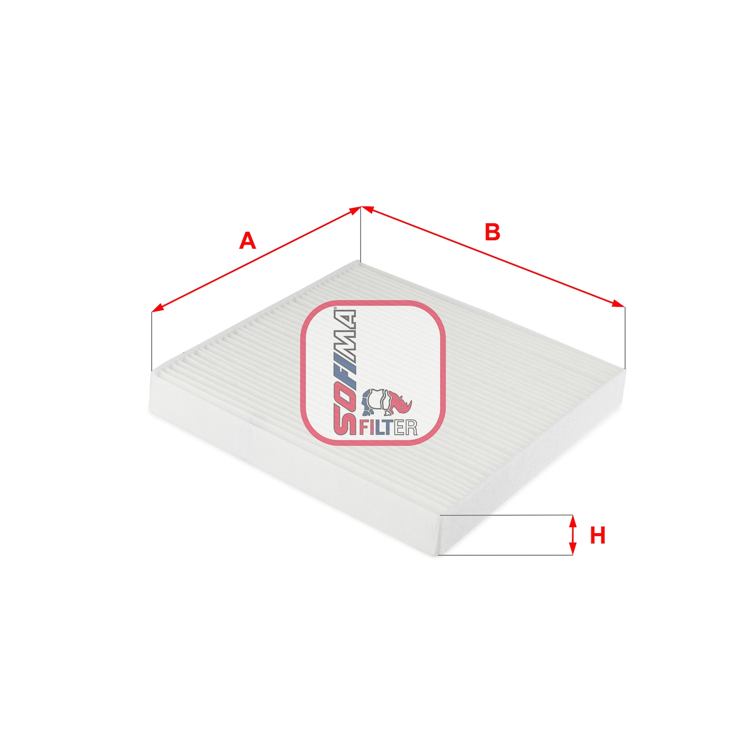 Filtre, air de l'habitacle SOFIMA S 3246 C
