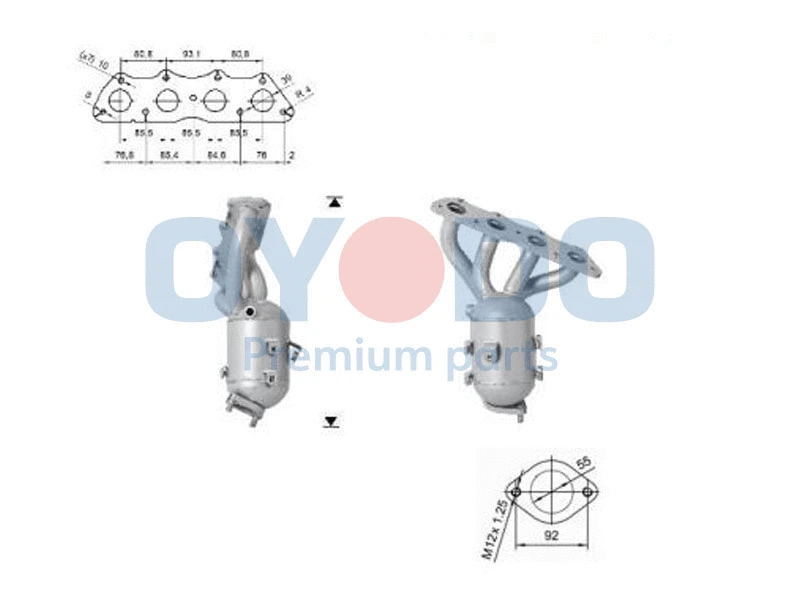 Catalyseur Oyodo 10N0063-OYO