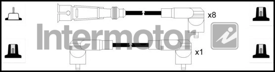 Kit de câbles d'allumage INTERMOTOR 73959