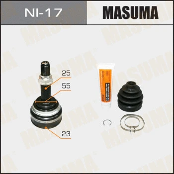 Jeu de joints, arbre de transmission MASUMA NI-17