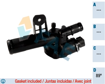 Thermostat, liquide de refroidissement FAE 5351389