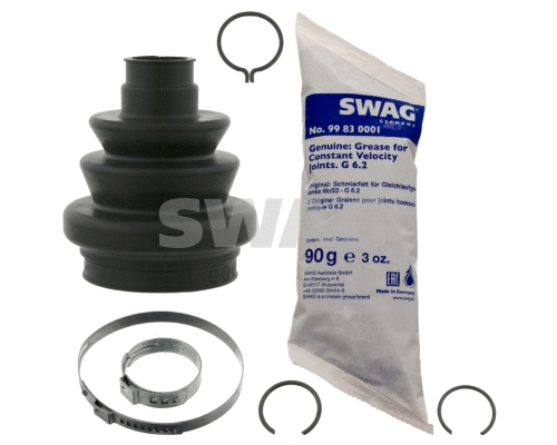 Jeu de joints-soufflets, arbre de commande SWAG 40 92 7079