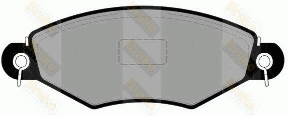Kit de plaquettes de frein, frein à disque Brake ENGINEERING PA1821