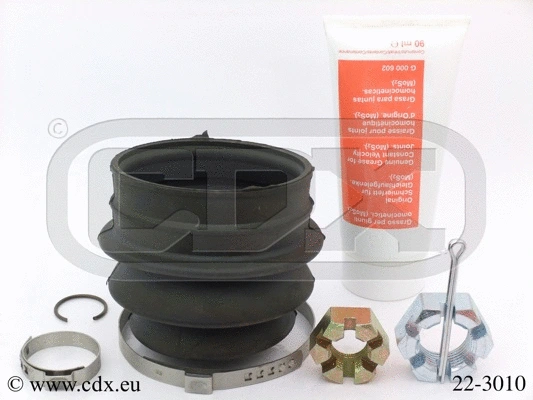 Jeu de joints-soufflets, arbre de commande CDX 22-3010