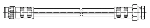 Flexible de frein CEF 512069