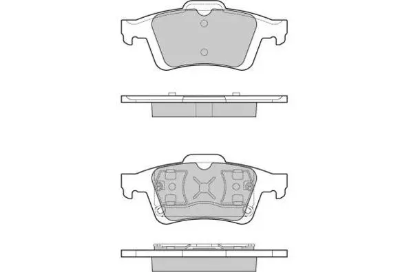 Kit de plaquettes de frein, frein à disque E.T.F. 12-1091