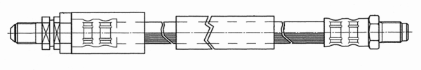 Flexible de frein CEF 511624