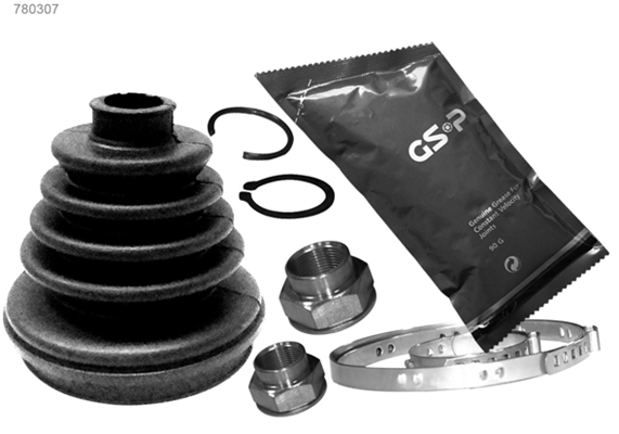 Jeu de joints-soufflets, arbre de commande GSP-BR 780307