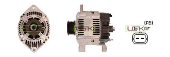 Alternateur LGK 441768