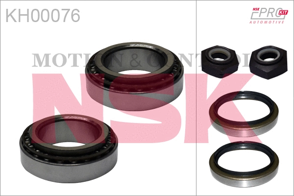 Kit de roulements de roue NSK KH00076