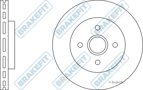 Disque de frein APEC SDK6738
