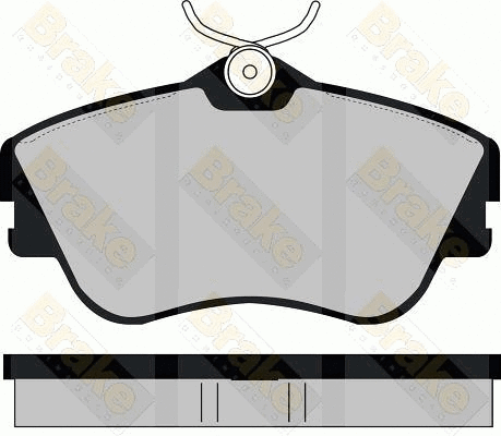 Kit de plaquettes de frein, frein à disque Brake ENGINEERING PA1035