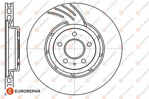Disque de frein EUROREPAR 1642755080