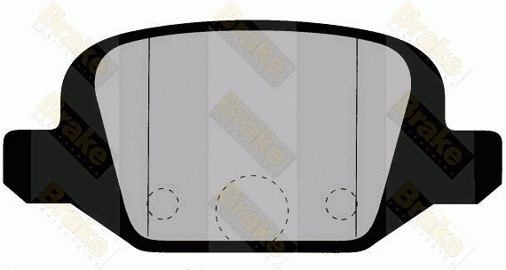Kit de plaquettes de frein, frein à disque Brake ENGINEERING PA1273