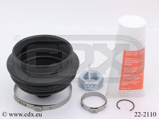 Jeu de joints-soufflets, arbre de commande CDX 22-2110