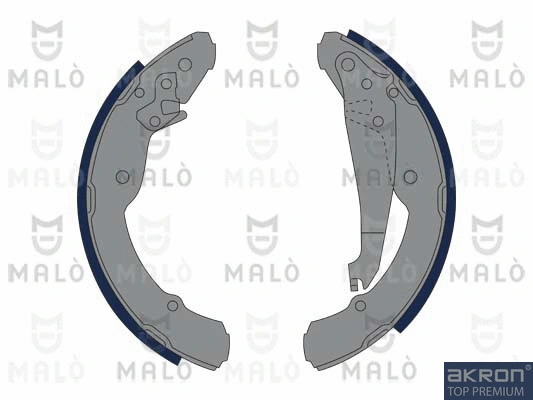 Jeu de mâchoires de frein AKRON-MALÒ 1390259