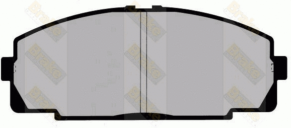 Kit de plaquettes de frein, frein à disque Brake ENGINEERING PA1414