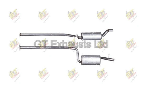 Silencieux central GT Exhausts GFE966