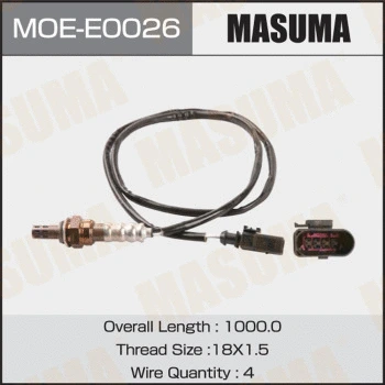 Sonde lambda MASUMA MOE-E0026