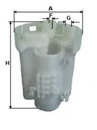 Filtre à carburant UNIFLUX FILTERS XB328