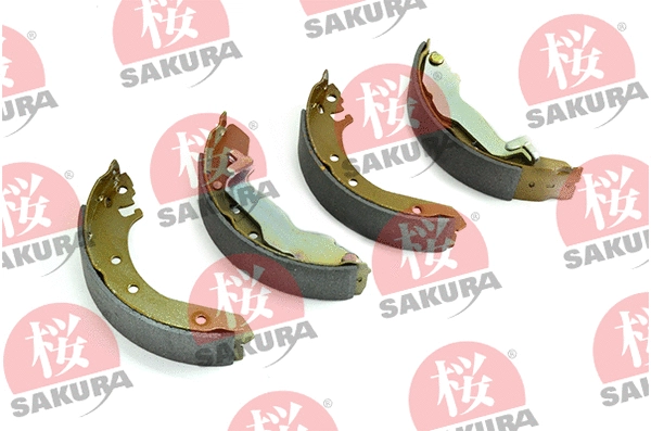Jeu de mâchoires de frein SAKURA 602-40-6665