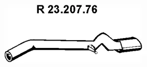 Tuyau d'échappement EBERSPÄCHER 23.207.76