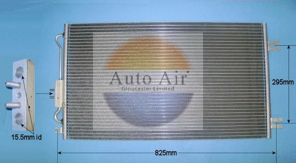 Condenseur, climatisation AUTO AIR GLOUCESTER 16-1999